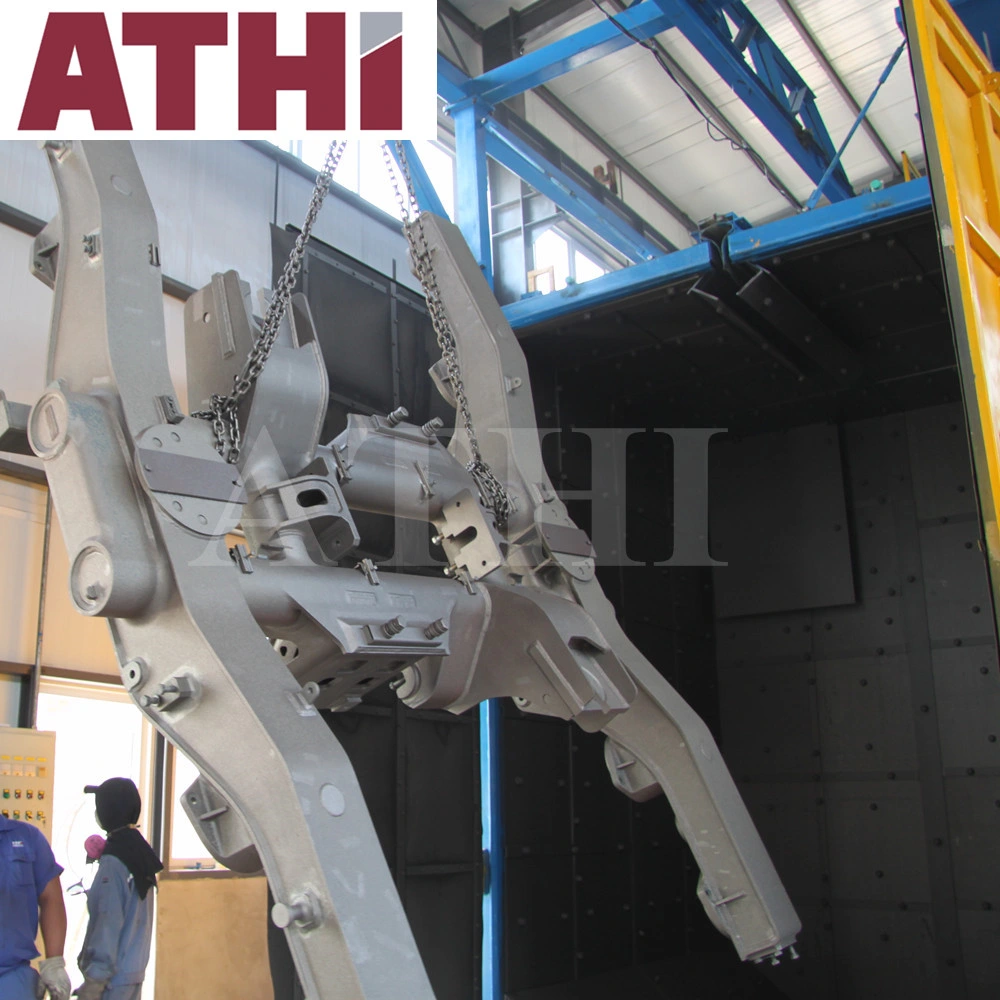 Q3710 Hook Type Shot Blasting Machine for Metal Rust Cleaning