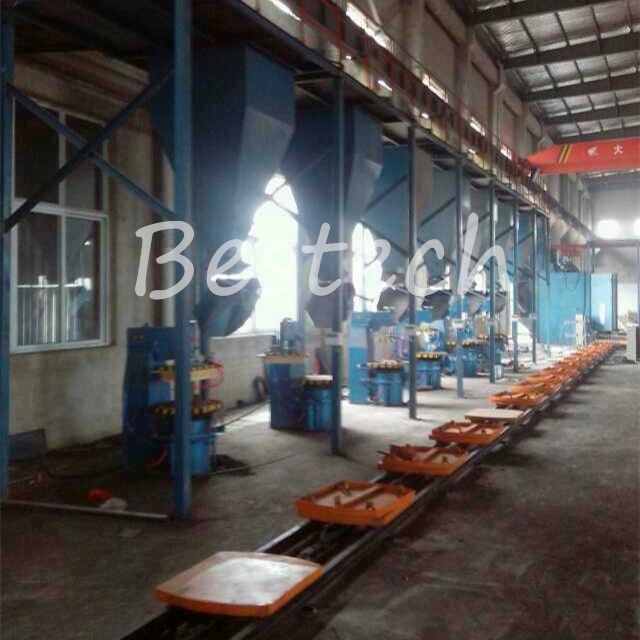 Clay Sand Foundry Molding Line Process Production Line Clay Sand Treatment Line