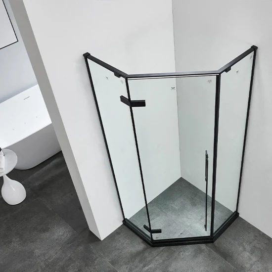 Qian Yan Porte Doccia in Vetro Smerigliato Bagno con Doccia di Lusso in Cina con Porte Scorrevoli Verniciatura Personalizzata in Fabbrica Bagno con Doccia di Lusso Spazzolato Bianco Realizzato in Acciaio Inossidabile 304